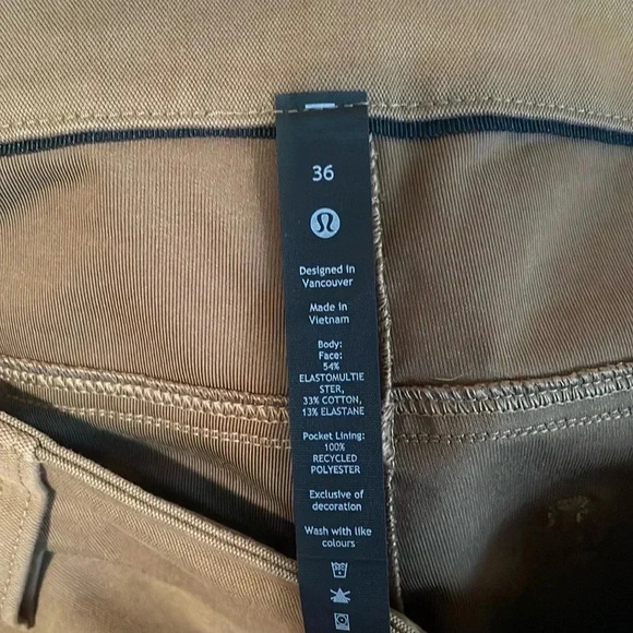 Lululemon dress pants for men’s size 36 - Picture 11 of 14